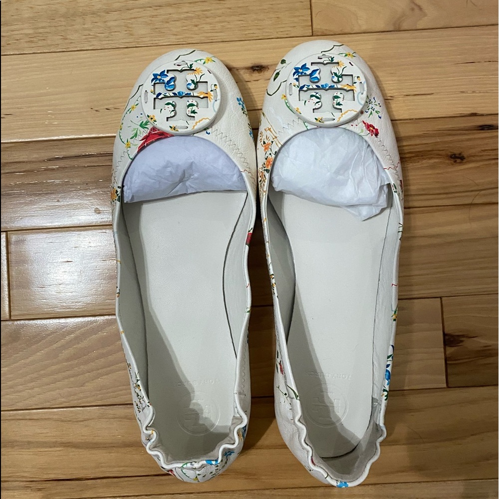 Tory Burch Minnie Travel Ballet Flat floral
